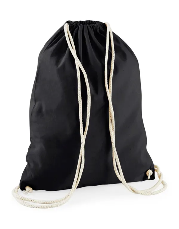 Recycled Cotton Gymsac porté — vue 2
