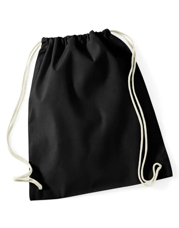 Recycled Cotton Gymsac porté — vue 3