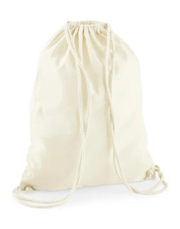 Recycled Cotton Gymsac porté — vue 4