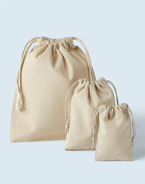 Recycled Cotton/Polyester Stuff Bag porté — vue 1