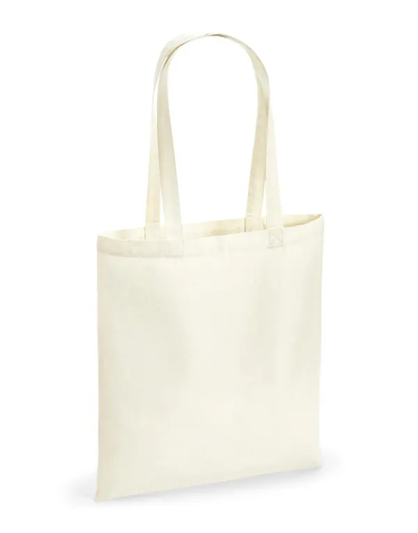 Recycled Cotton Tote porté — vue 4