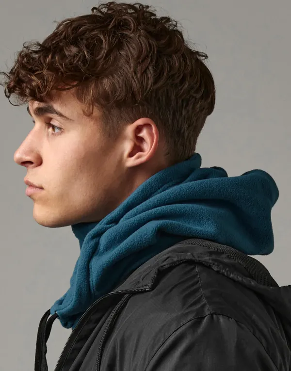 Recycled Fleece Hood porté — vue 1