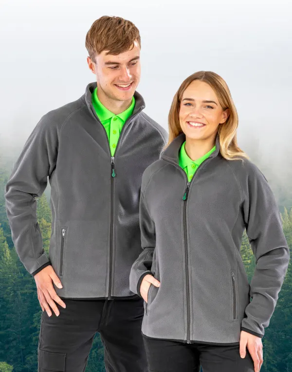 RECYCLED FLEECE POLARTHERMIC JACKET porté — vue 1
