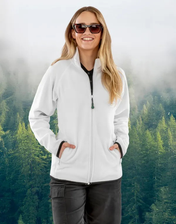 RECYCLED FLEECE POLARTHERMIC JACKET porté — vue 2