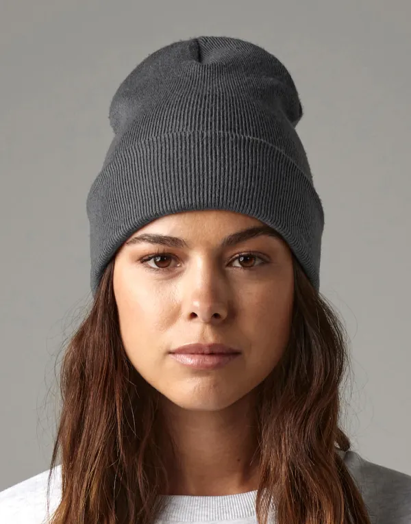 Recycled Original Cuffed Beanie porté — vue 1