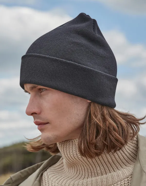 Recycled Original Cuffed Beanie porté — vue 2