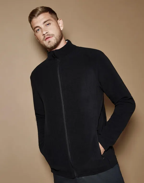 Regular Fit Corporate Micro Fleece porté — vue 1