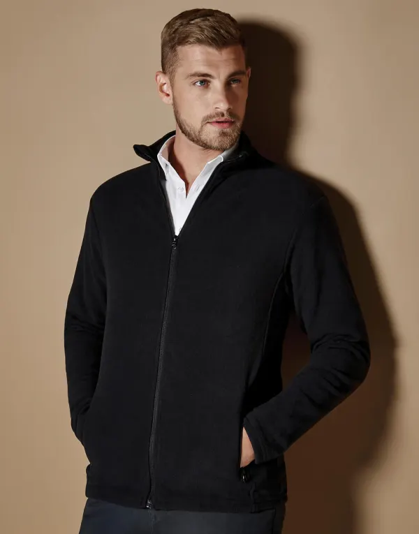 Regular Fit Corporate Micro Fleece porté — vue 2
