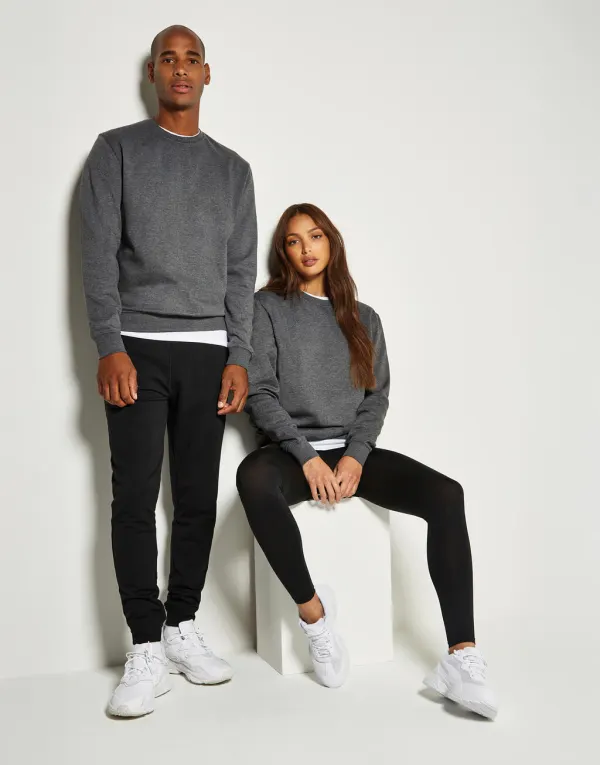 Regular Fit Sweatshirt Superwash® 60º porté — vue 1