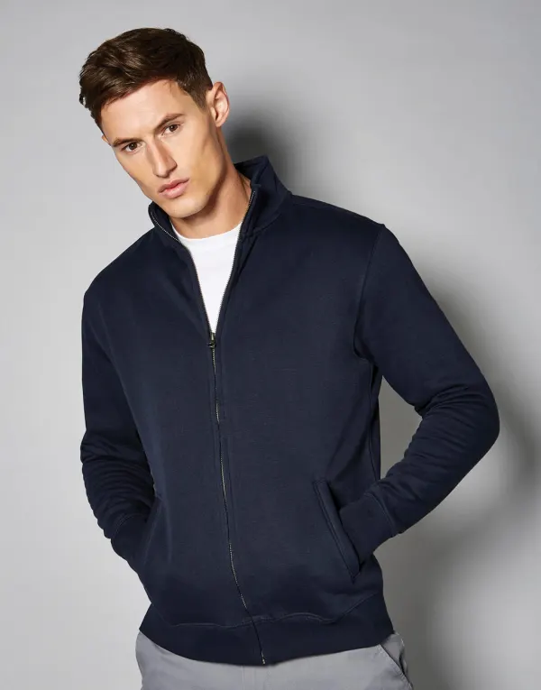 Regular Fit Zipped Sweatshirt porté — vue 1