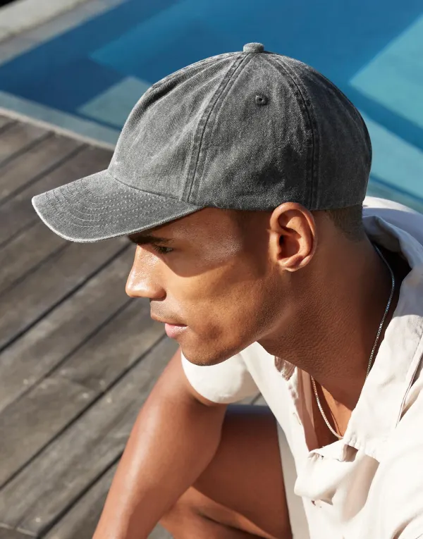 Relaxed 5 Panel Vintage Cap porté — vue 1