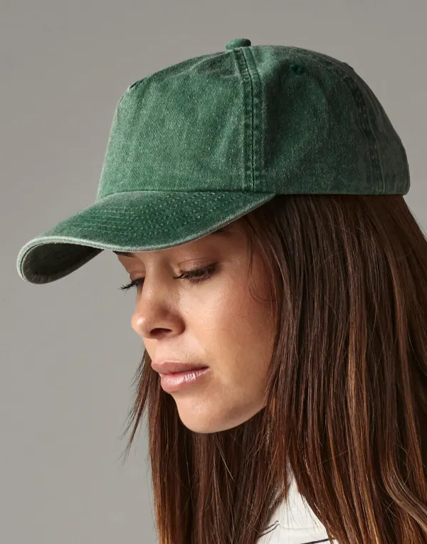 Relaxed 5 Panel Vintage Cap porté — vue 3