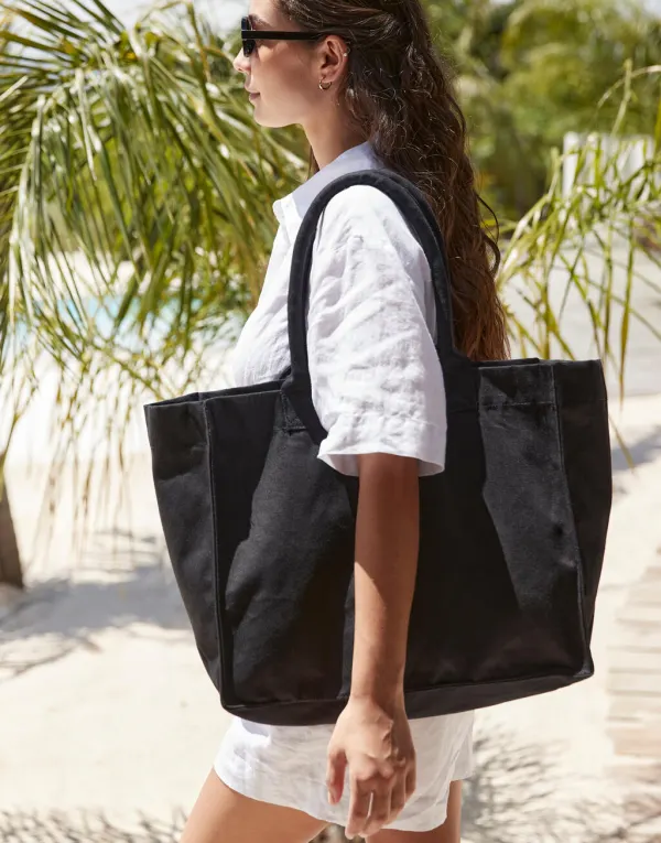 Resort Canvas Bag porté — vue 1