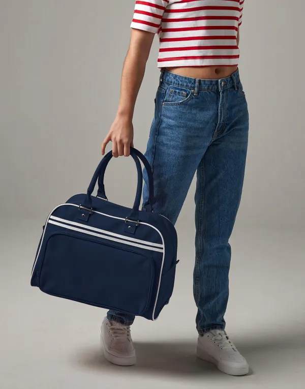Retro Bowling Bag porté — vue 1
