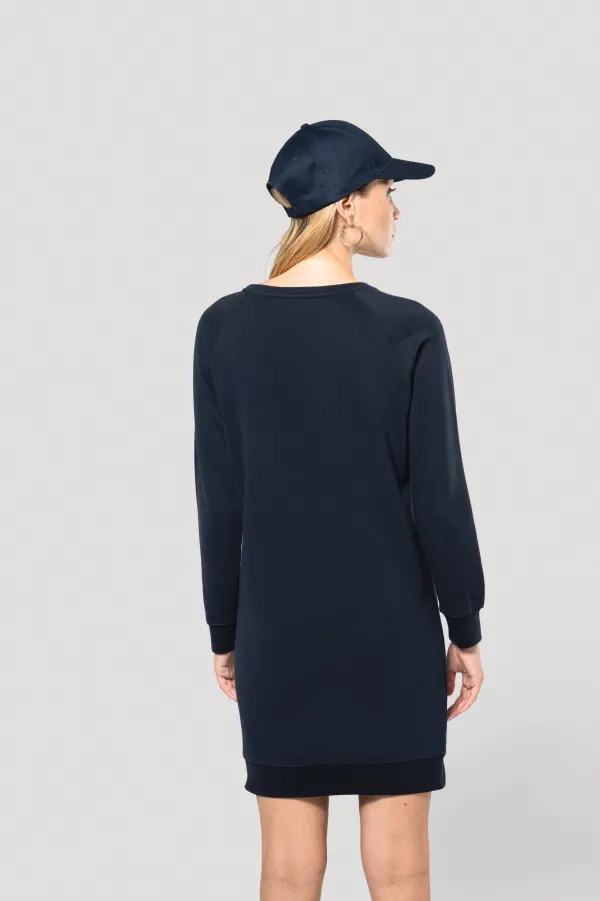 Robe Bio en molleton porté — vue 1