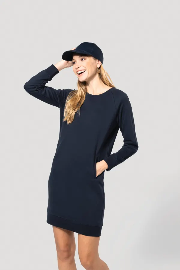 Robe Bio en molleton porté — vue 2