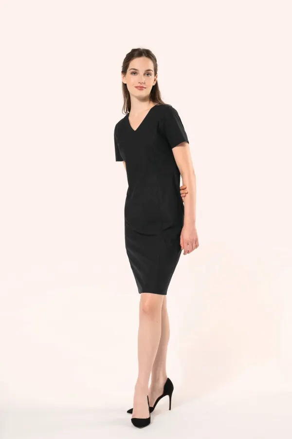 Robe droite porté — vue 1