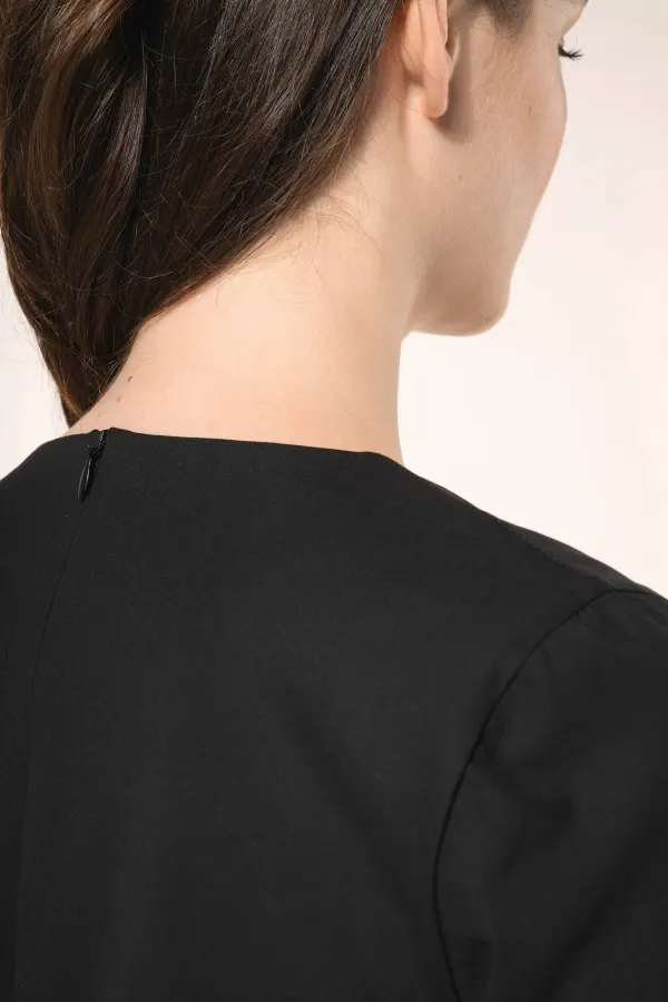 Robe droite porté — vue 4