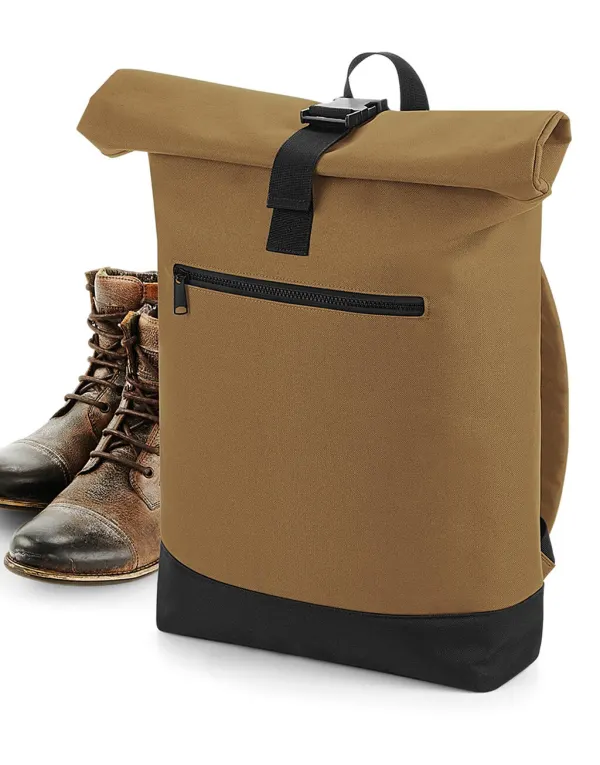 Roll-Top Backpack porté — vue 2
