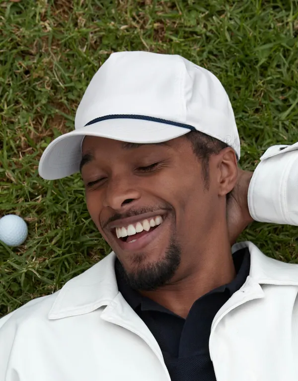 Rope Detail Golf Cap porté — vue 1