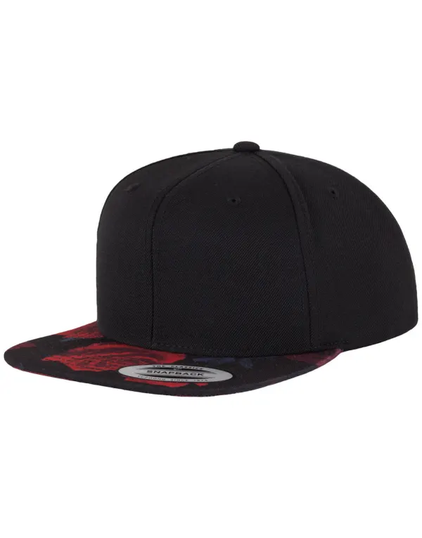 Roses Snapback porté — vue 1
