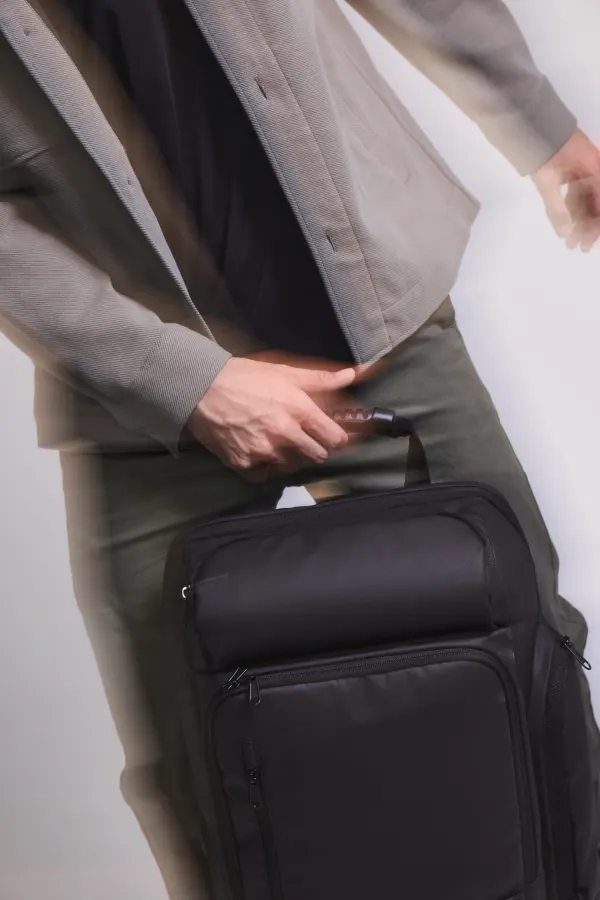 Sac à dos business avec support pour ordinateur porté — vue 3