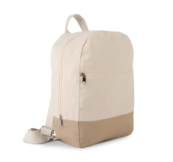 Sac à dos essentiel en coton porté — vue 1