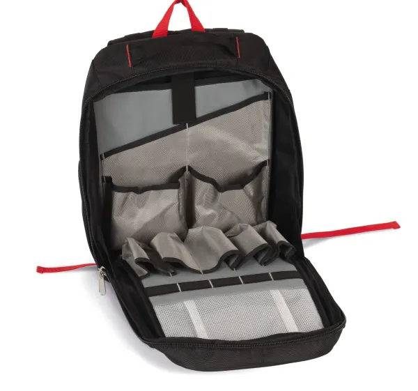 Sac à dos pour outils et ordinateur portable porté — vue 4