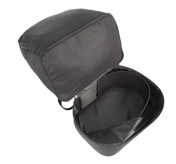 Sac à dos sports d'équipe à fond rigide porté — vue 2