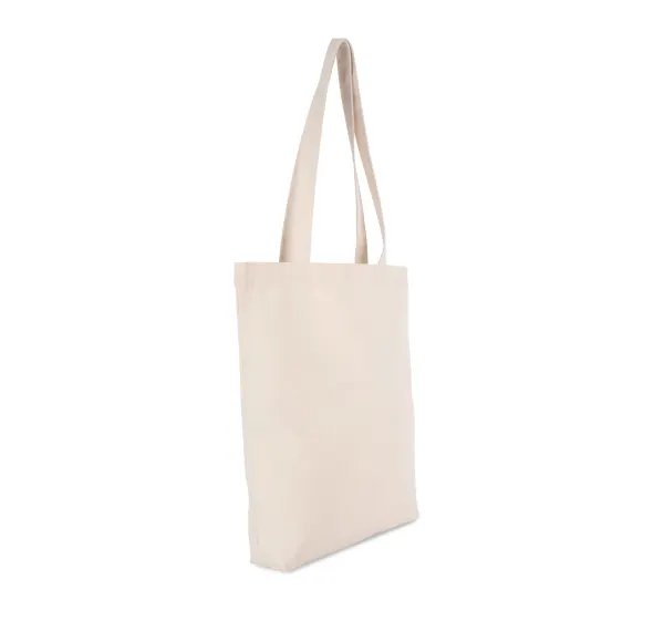 Sac cabas en coton recyclé porté — vue 2