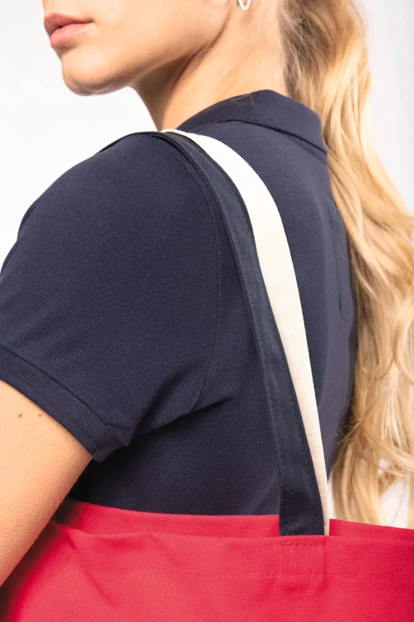 Sac de shopping tricolore Origine France Garantie porté — vue 1