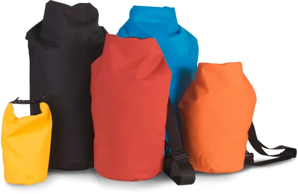 Sac étanche Roll-Top 15 litres porté — vue 3