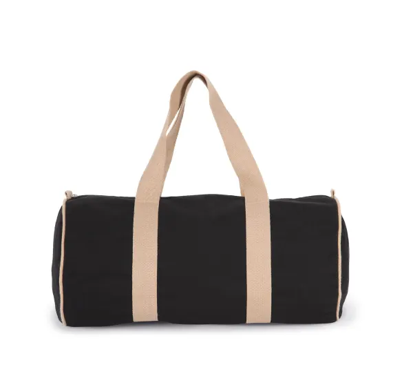 Sac polochon recyclé porté — vue 1