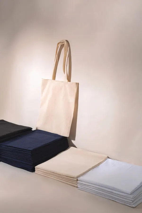 Sac shopping avec longues anses (KI3223) porté — vue 3