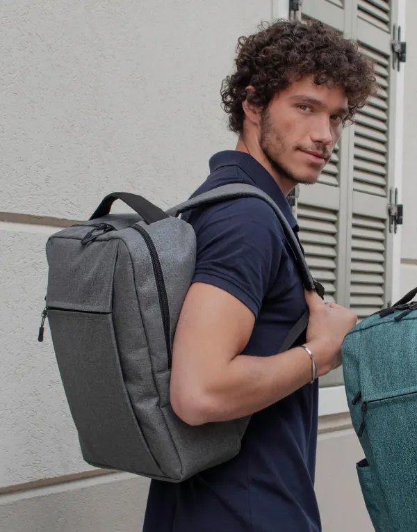 Sembach Basic Laptop Backpack porté — vue 1