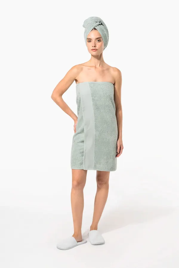 Serviette de bain Bio 140 x 70 cm porté — vue 1