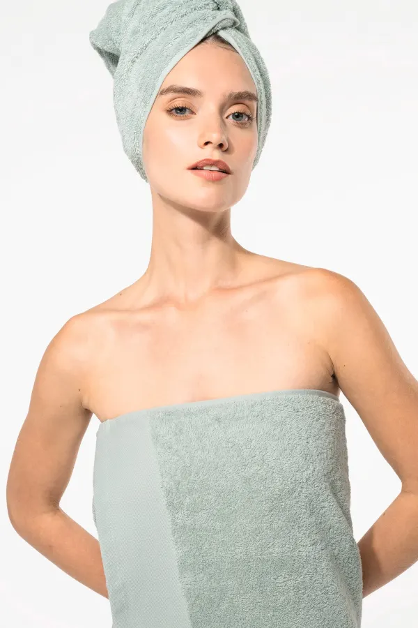 Serviette de bain Bio 140 x 70 cm porté — vue 2