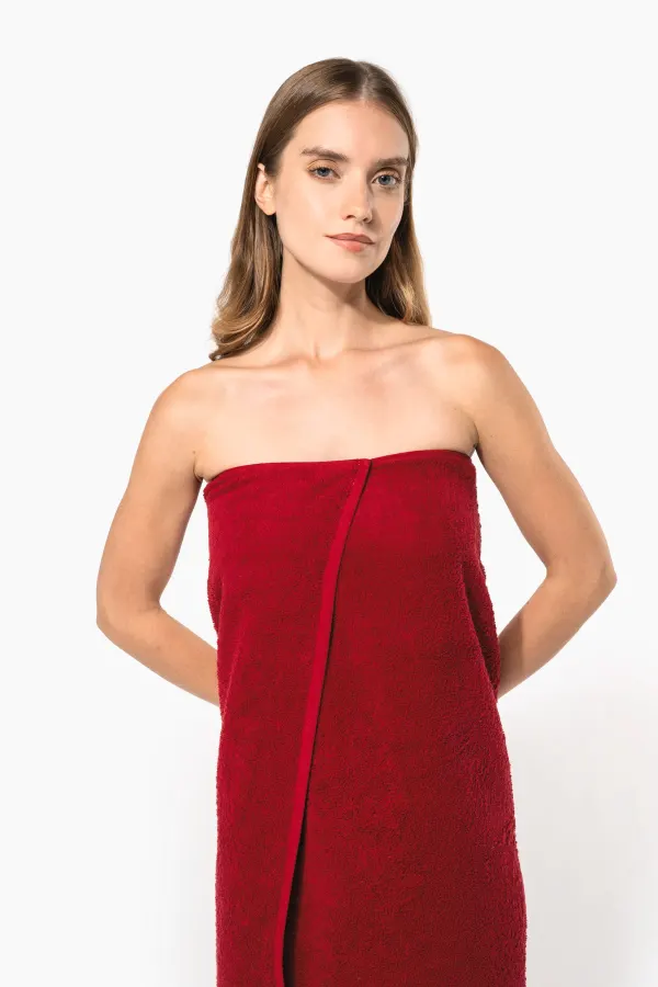 Serviette de bain Bio 150 x 100 cm porté — vue 2