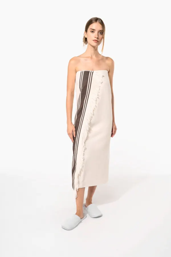 Serviette fouta porté — vue 1