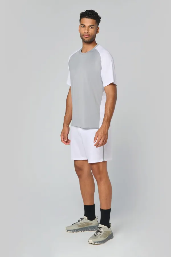 Short de padel bicolore homme porté — vue 3