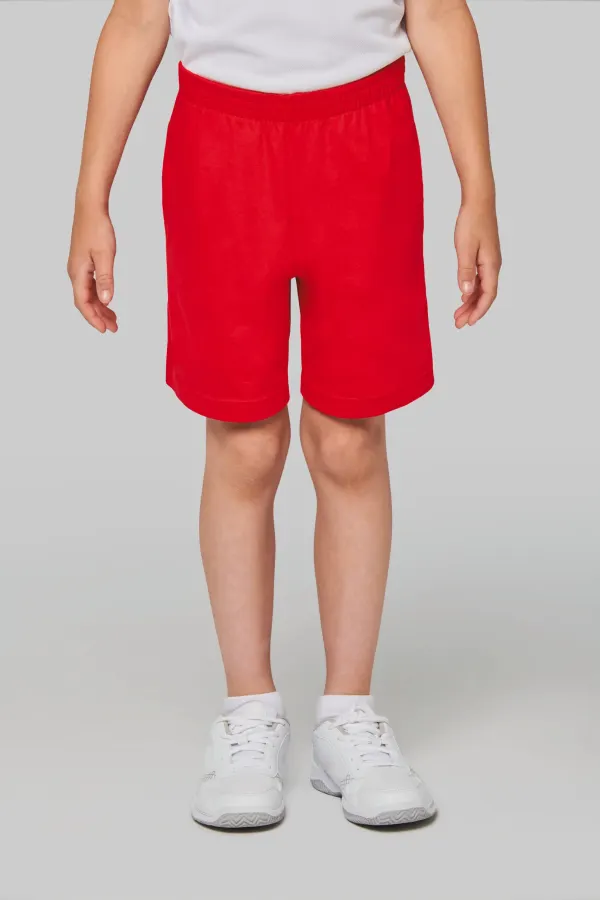 Short jersey sport enfant porté — vue 2