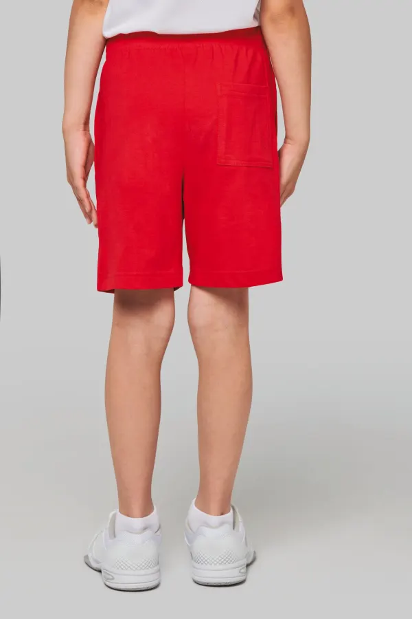 Short jersey sport enfant porté — vue 3