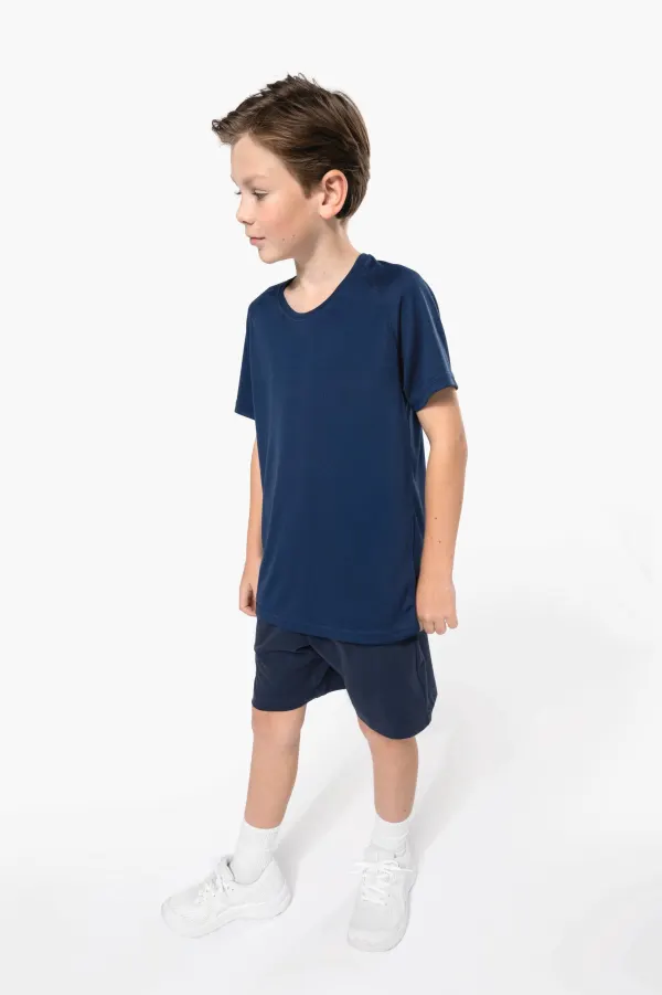Short jersey sport enfant porté — vue 4