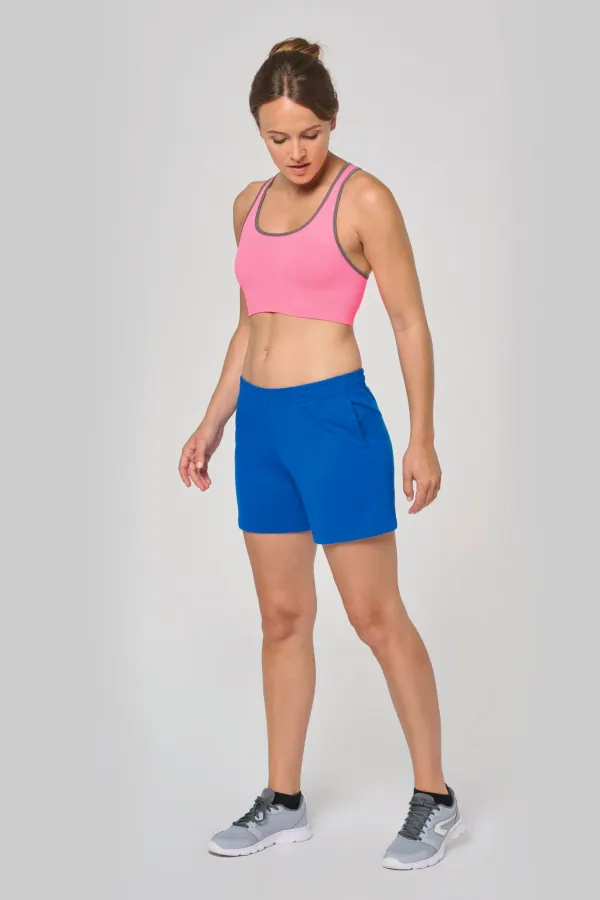 Short jersey sport femme porté — vue 4