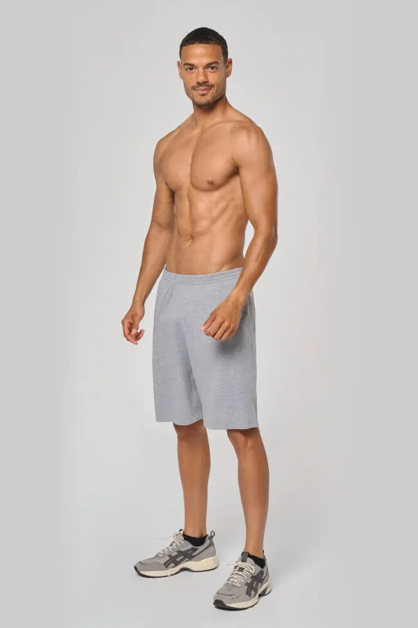 Short jersey sport porté — vue 3