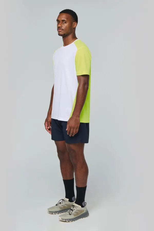 Short running homme porté — vue 3