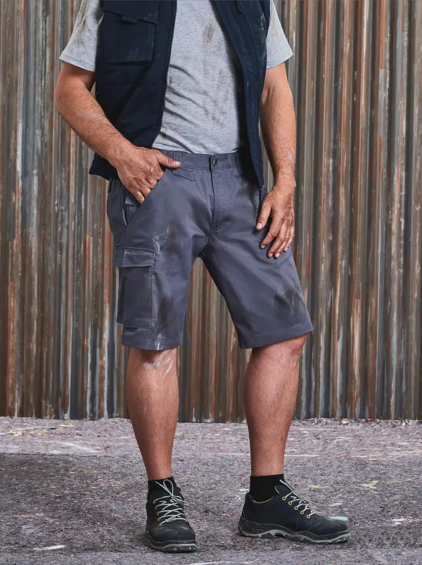 Short Workwear porté — vue 4