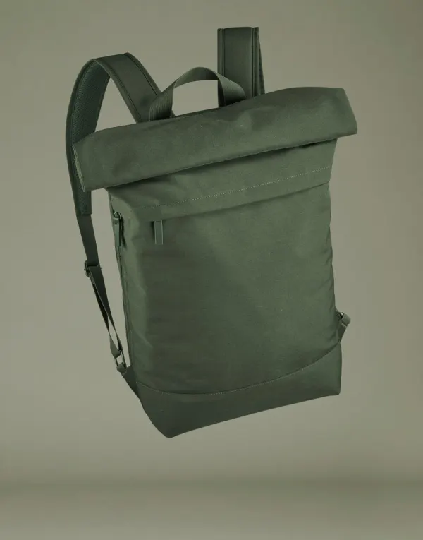 Simplicity Roll-Top Backpack porté — vue 2