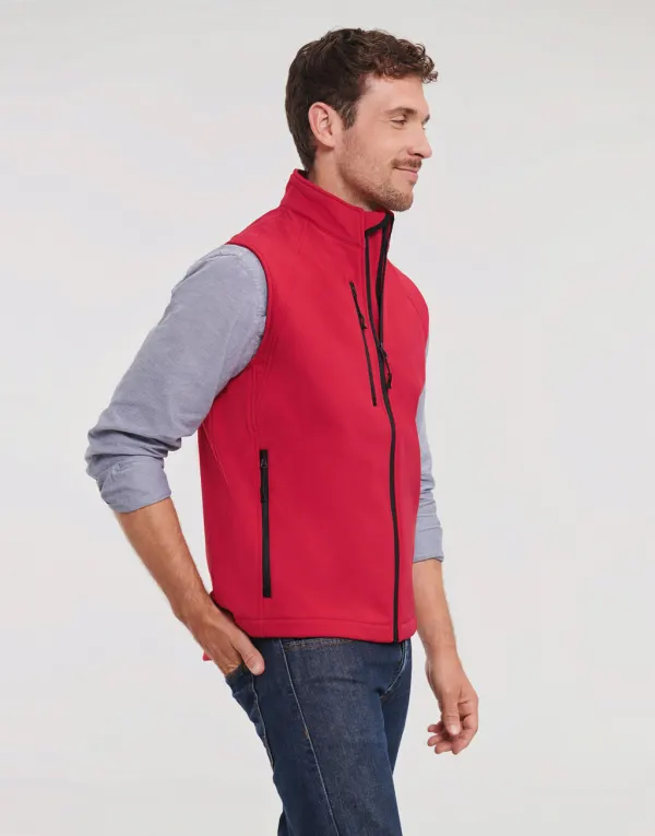 Softshelll Gilet porté — vue 1