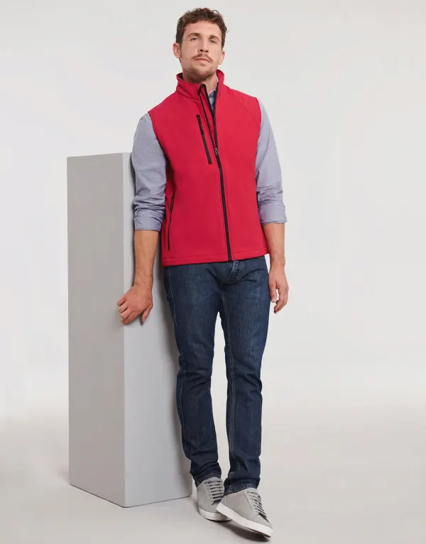 Softshelll Gilet porté — vue 2